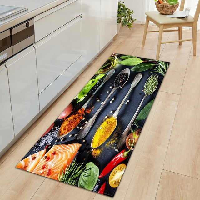 Food Themed Kitchen Mat freeshipping - khollect