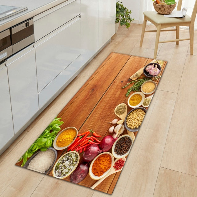 Food Themed Kitchen Mat freeshipping - khollect