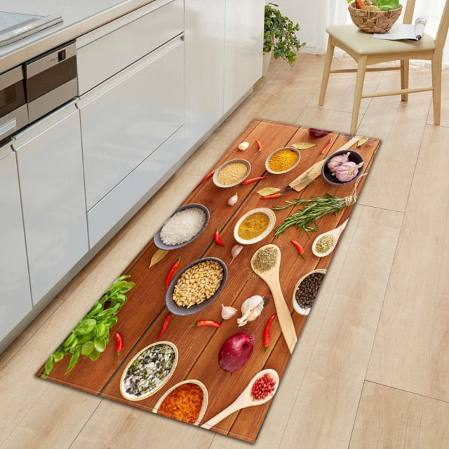 Food Themed Kitchen Mat freeshipping - khollect