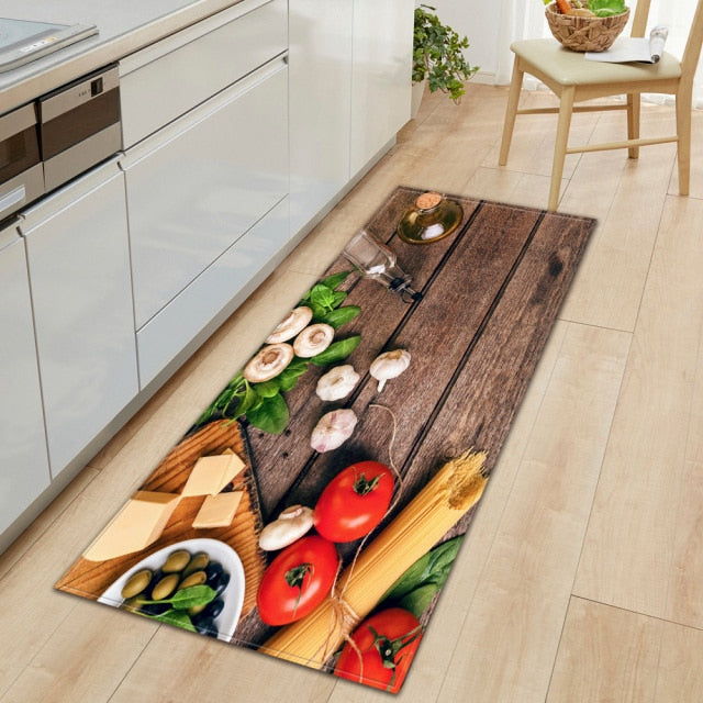 Food Themed Kitchen Mat freeshipping - khollect