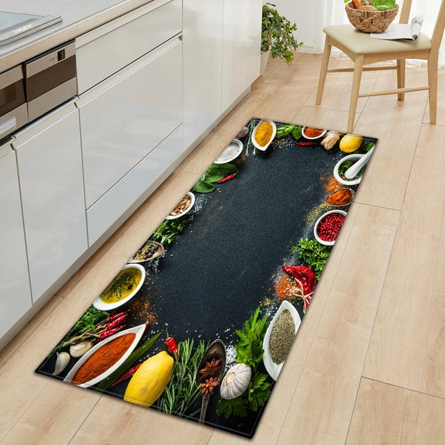 Food Themed Kitchen Mat freeshipping - khollect