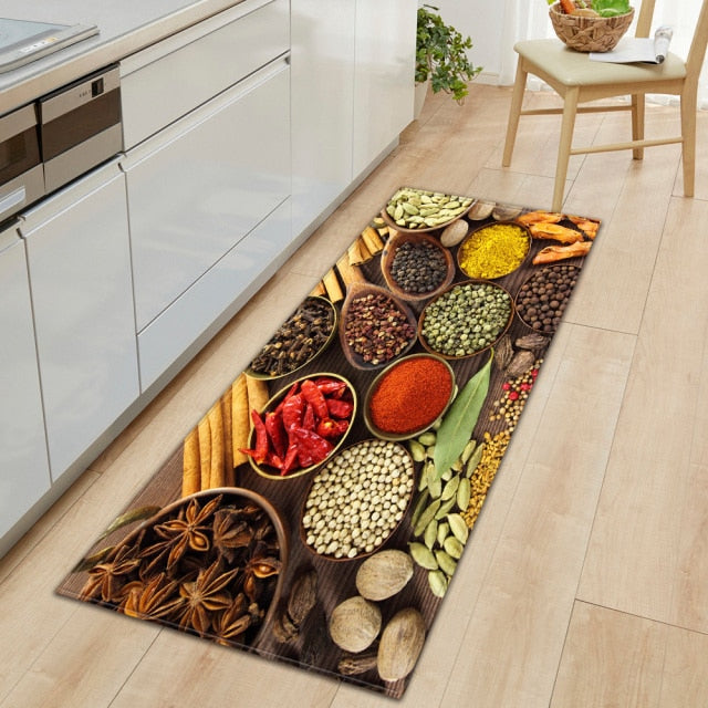 Food Themed Kitchen Mat freeshipping - khollect