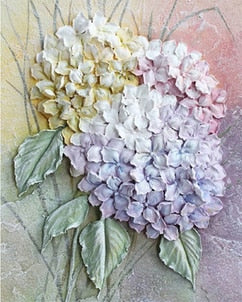 3D Floral Canvas Print freeshipping - khollect