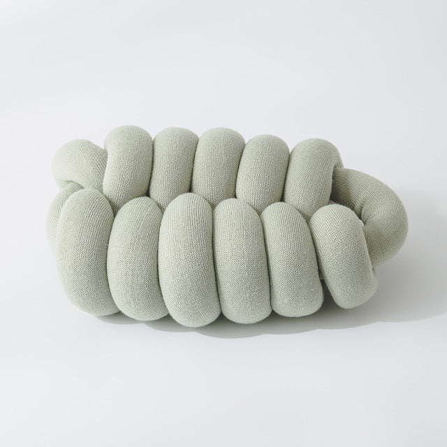 Knot Braid Seamless Pillow Decor