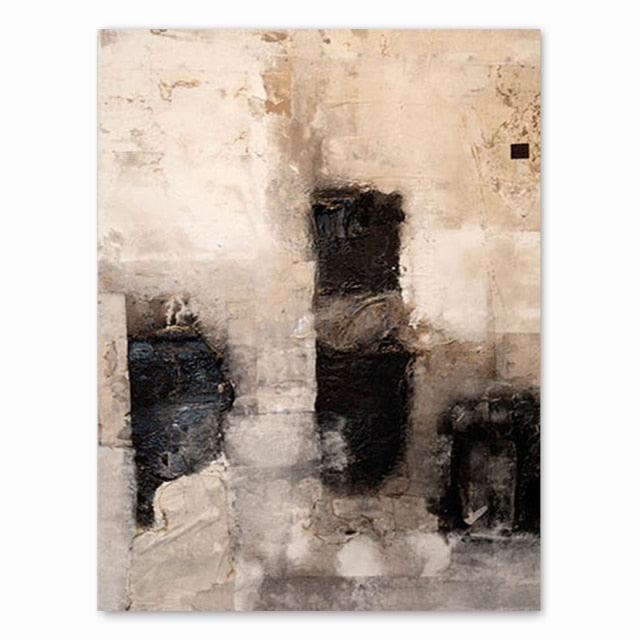 Scandinavian Landscape Canvas Print freeshipping - khollect