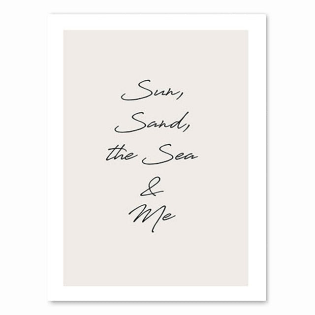 Scandinavian Landscape Canvas Print freeshipping - khollect