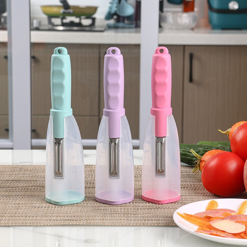 Fruit Peeler with Storage freeshipping - khollect