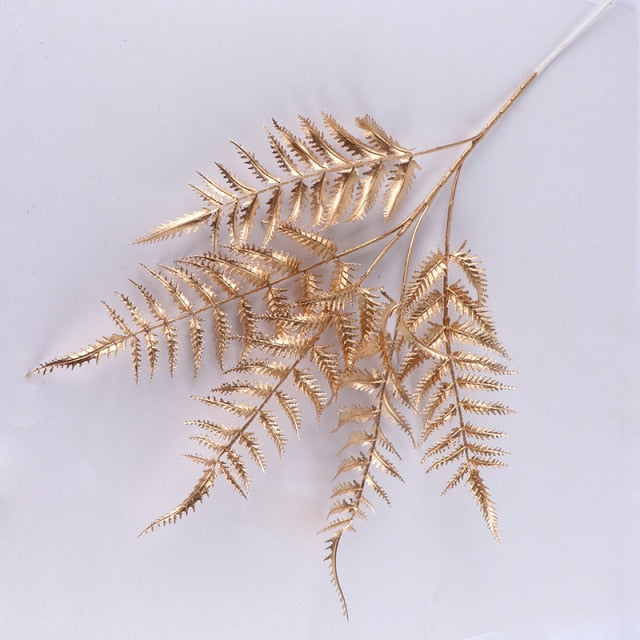 Golden Artificial Plants freeshipping - khollect