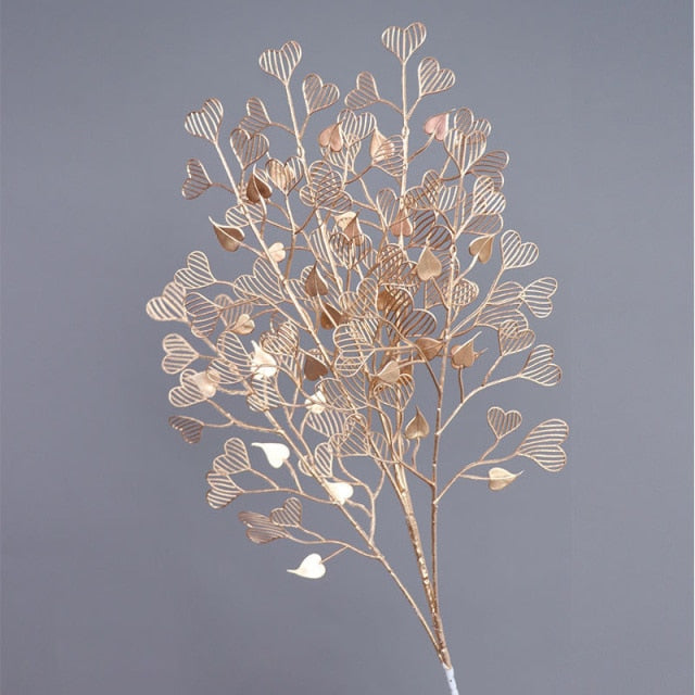 Golden Artificial Plants freeshipping - khollect