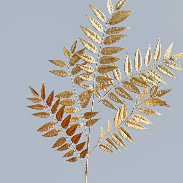 Golden Artificial Plants freeshipping - khollect