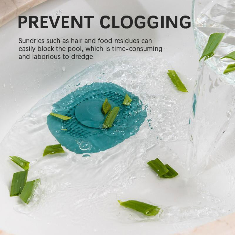 Silicon Bathroom Drain Hair Catcher freeshipping - khollect