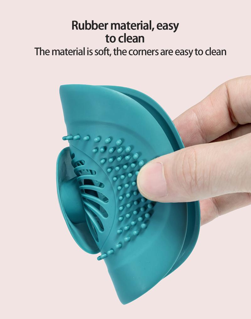 Silicon Bathroom Drain Hair Catcher freeshipping - khollect