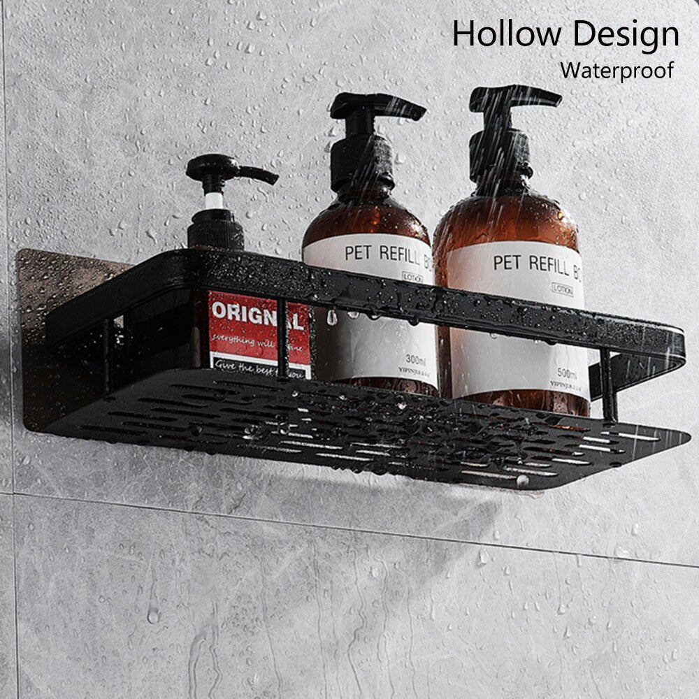 Metal Suction Bathroom Shelves freeshipping - khollect