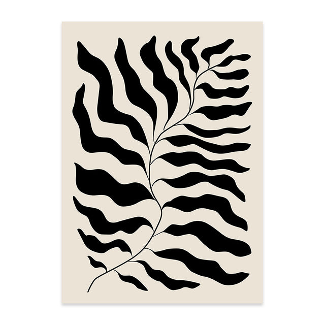 Bohemian Geometric Abstract Line Art Decor