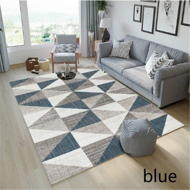 Geometric Living Room Carpet freeshipping - khollect
