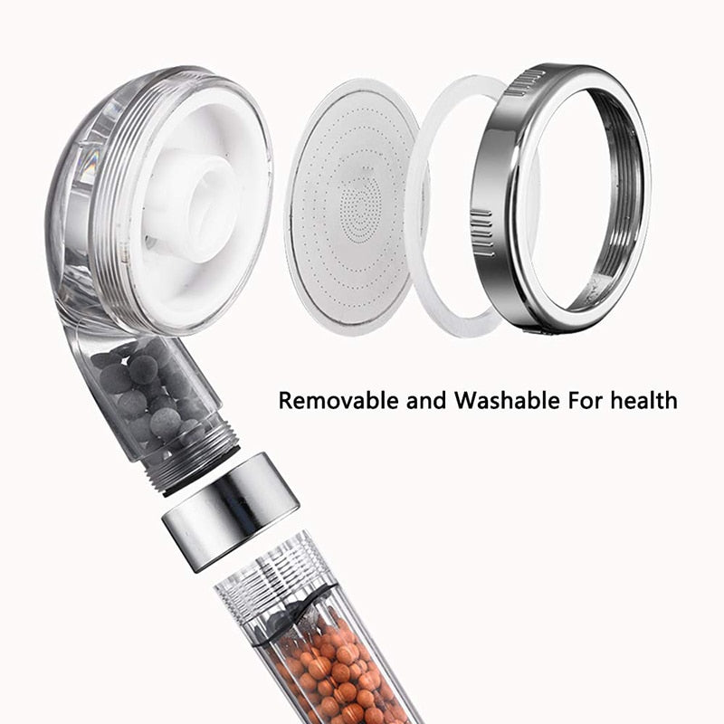 High Pressure Water Filter Shower Head freeshipping - khollect