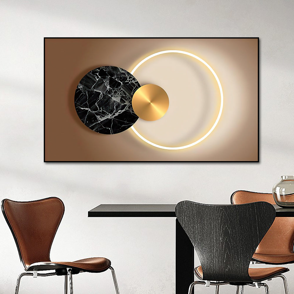 Dune Oasis Abstract Canvas Print