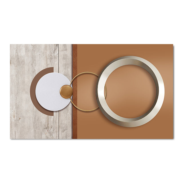 Dune Oasis Abstract Canvas Print