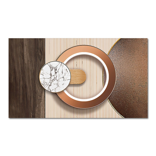 Dune Oasis Abstract Canvas Print