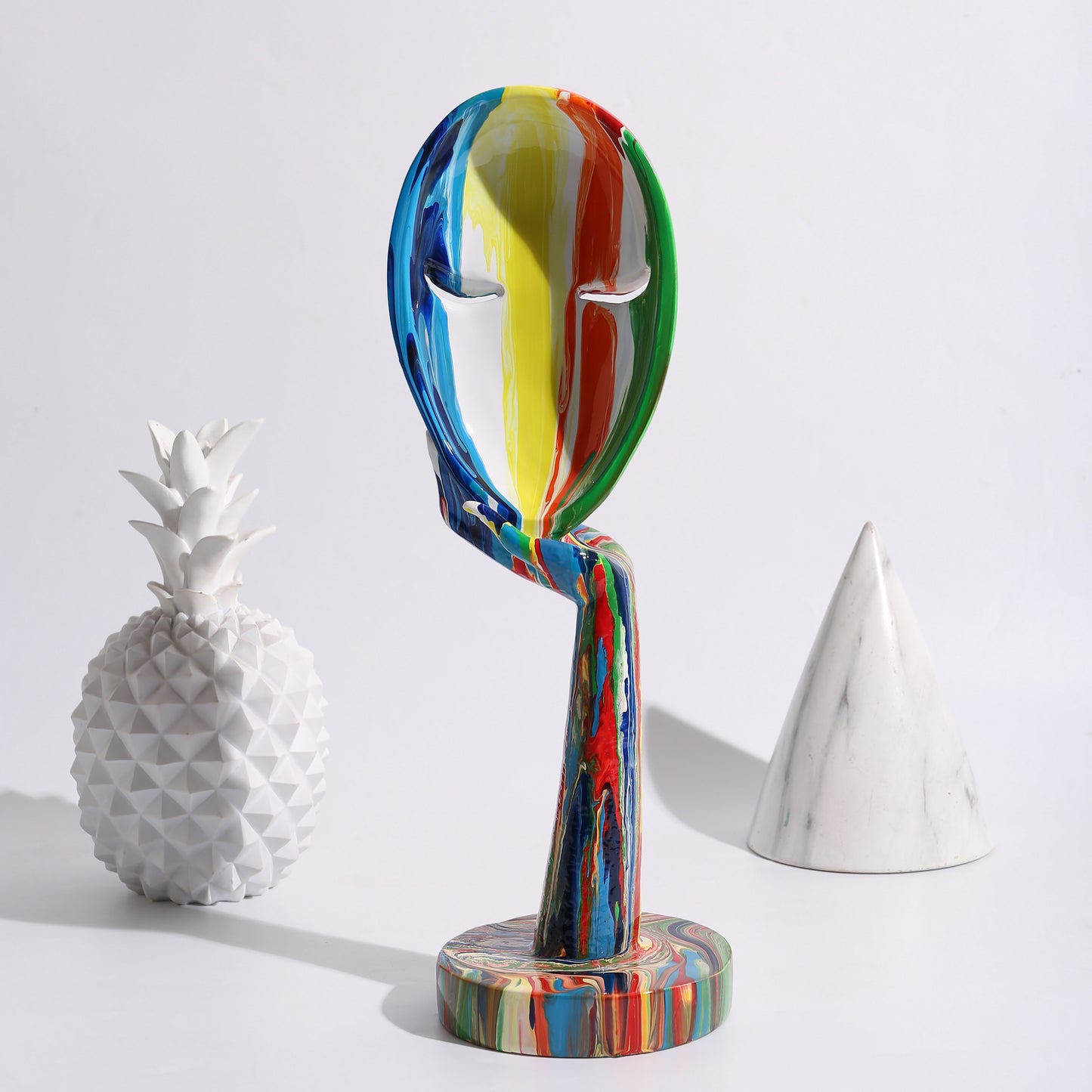 Rainbow Fluid Mask Decor