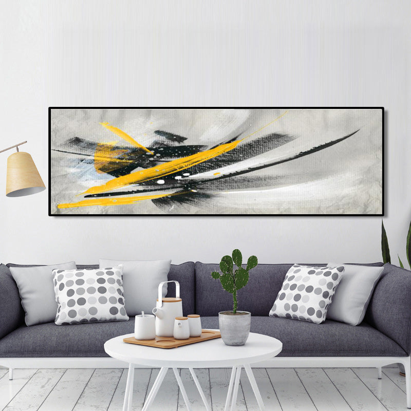 Grunge Landscape Wash Canvas Print