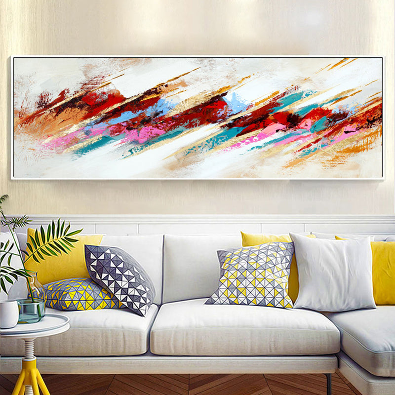 Grunge Landscape Wash Canvas Print