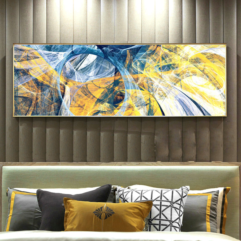 Grunge Landscape Wash Canvas Print