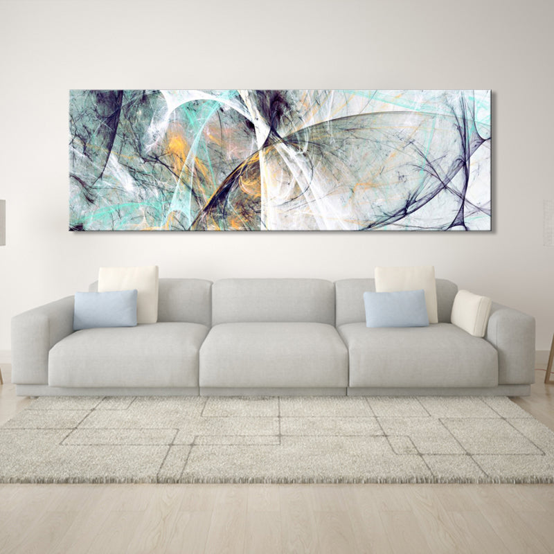Grunge Landscape Wash Canvas Print
