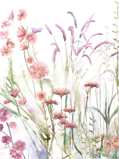 Watercolor Mirage Canvas Art Print