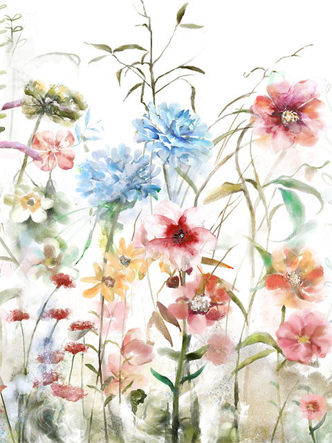 Watercolor Mirage Canvas Art Print