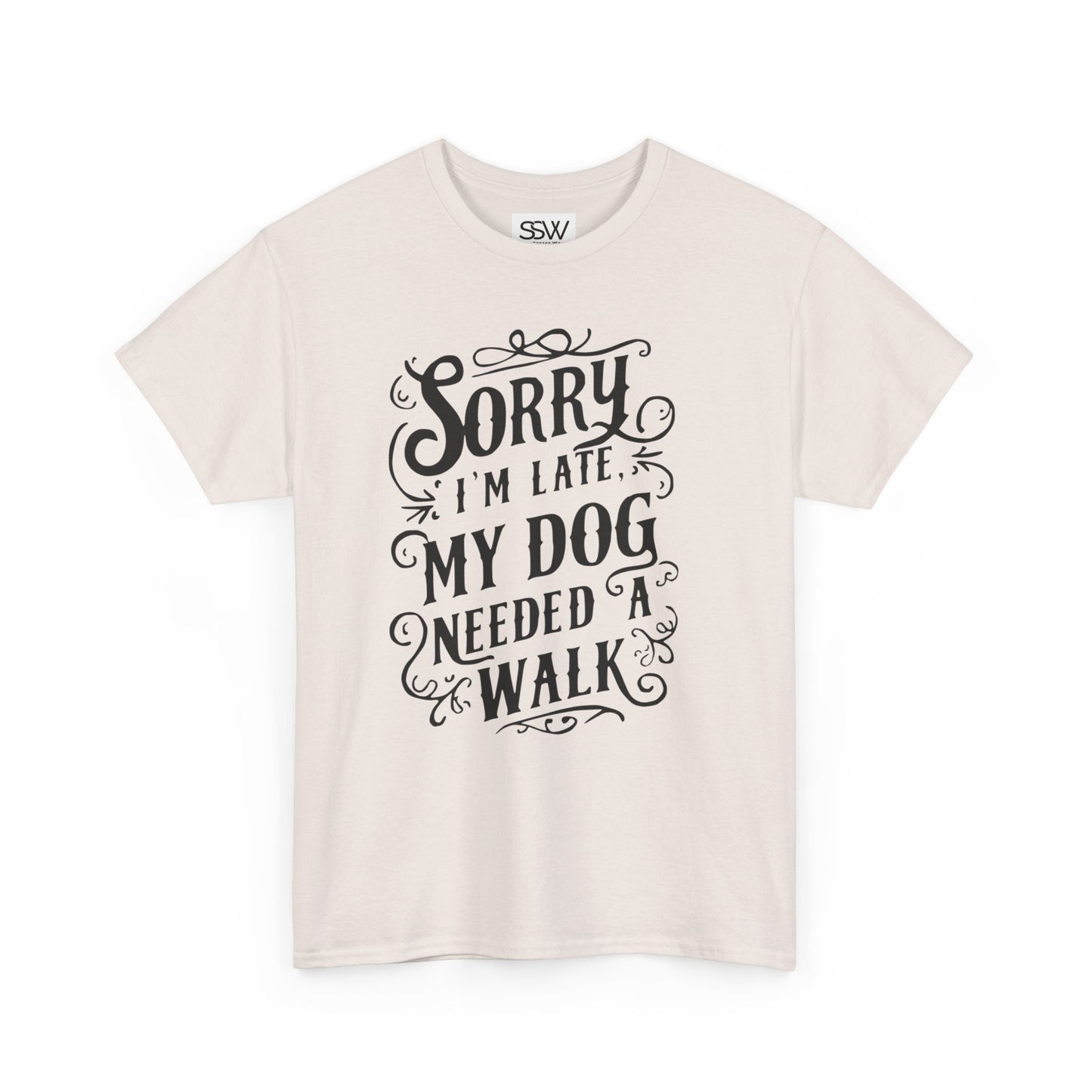 Dog Needed a Walk Casual T-shirt
