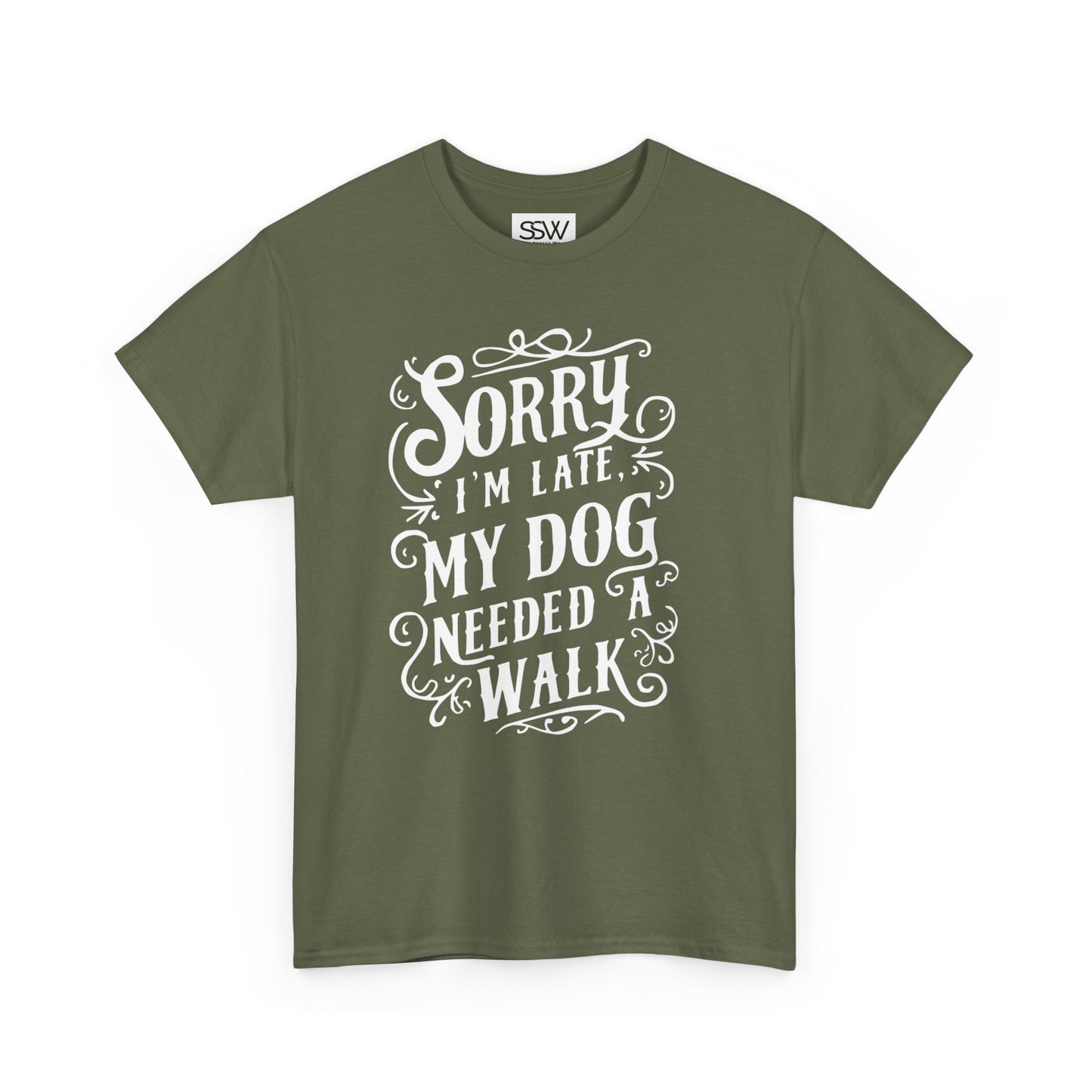 Dog Needed a Walk Casual T-shirt