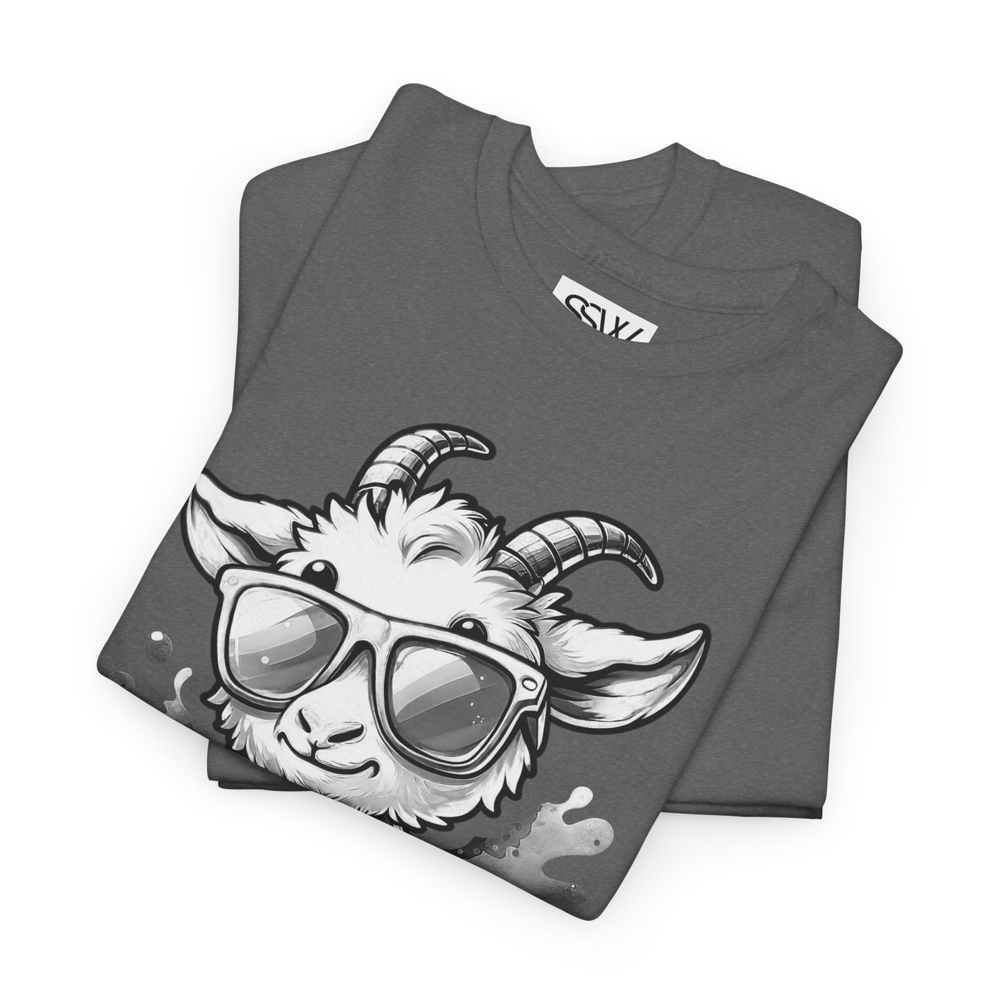 Beach Goat B&W Tee Shirt