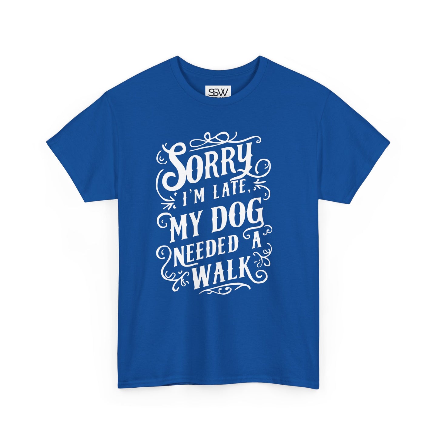 Dog Needed a Walk Casual T-shirt