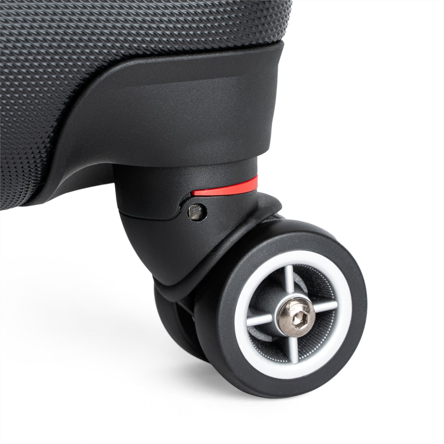 Standing on Business Vacation Travel Suitcase
