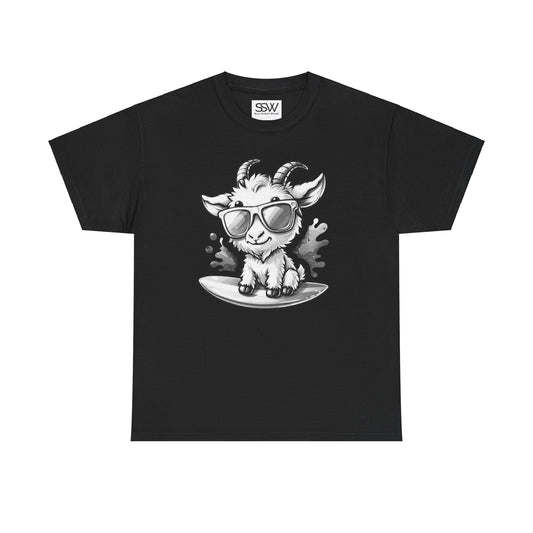 Beach Goat B&W Tee Shirt