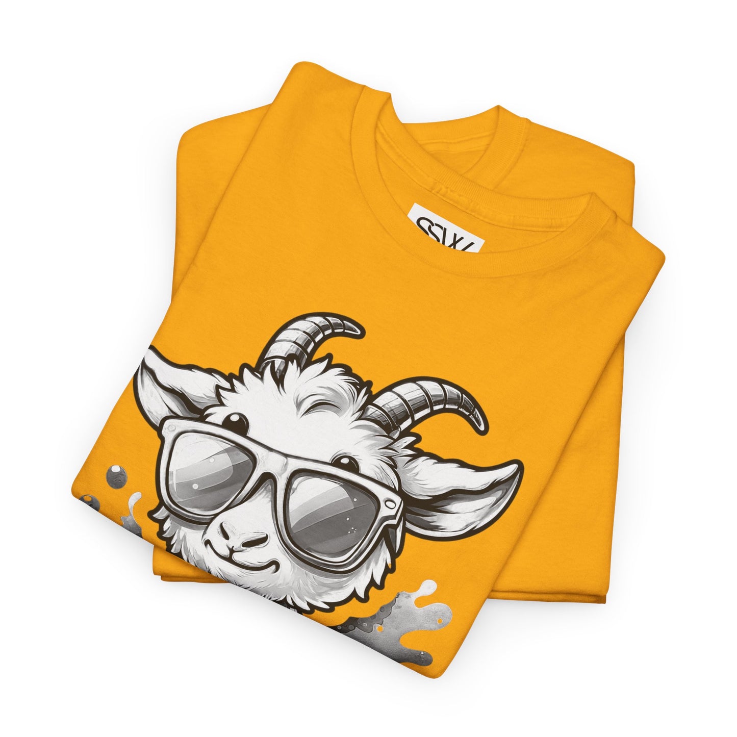 Beach Goat B&W Tee Shirt