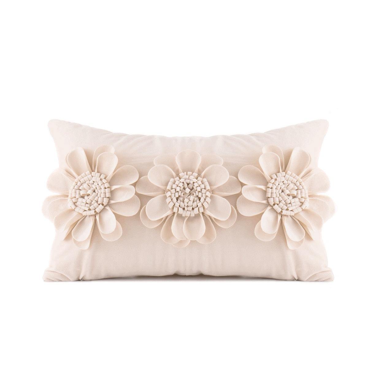 Wind Flower Embrace Pillow Cover