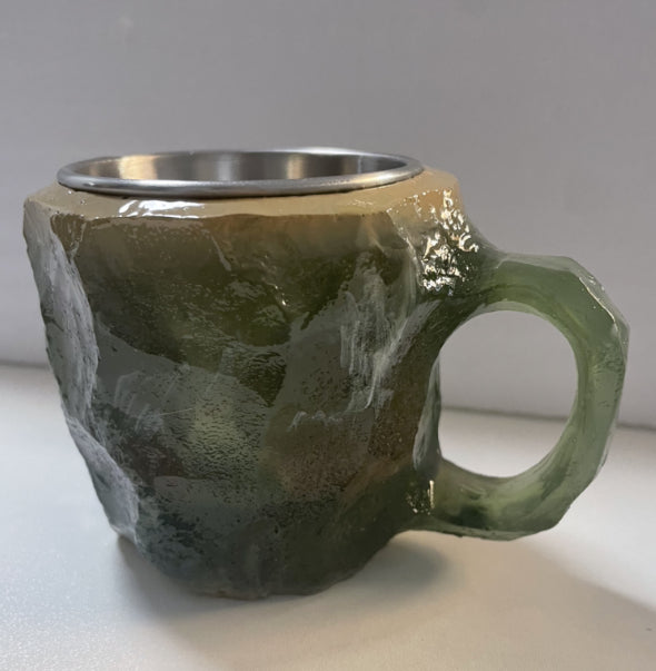Mountain Rock Mineral Crystal Mug