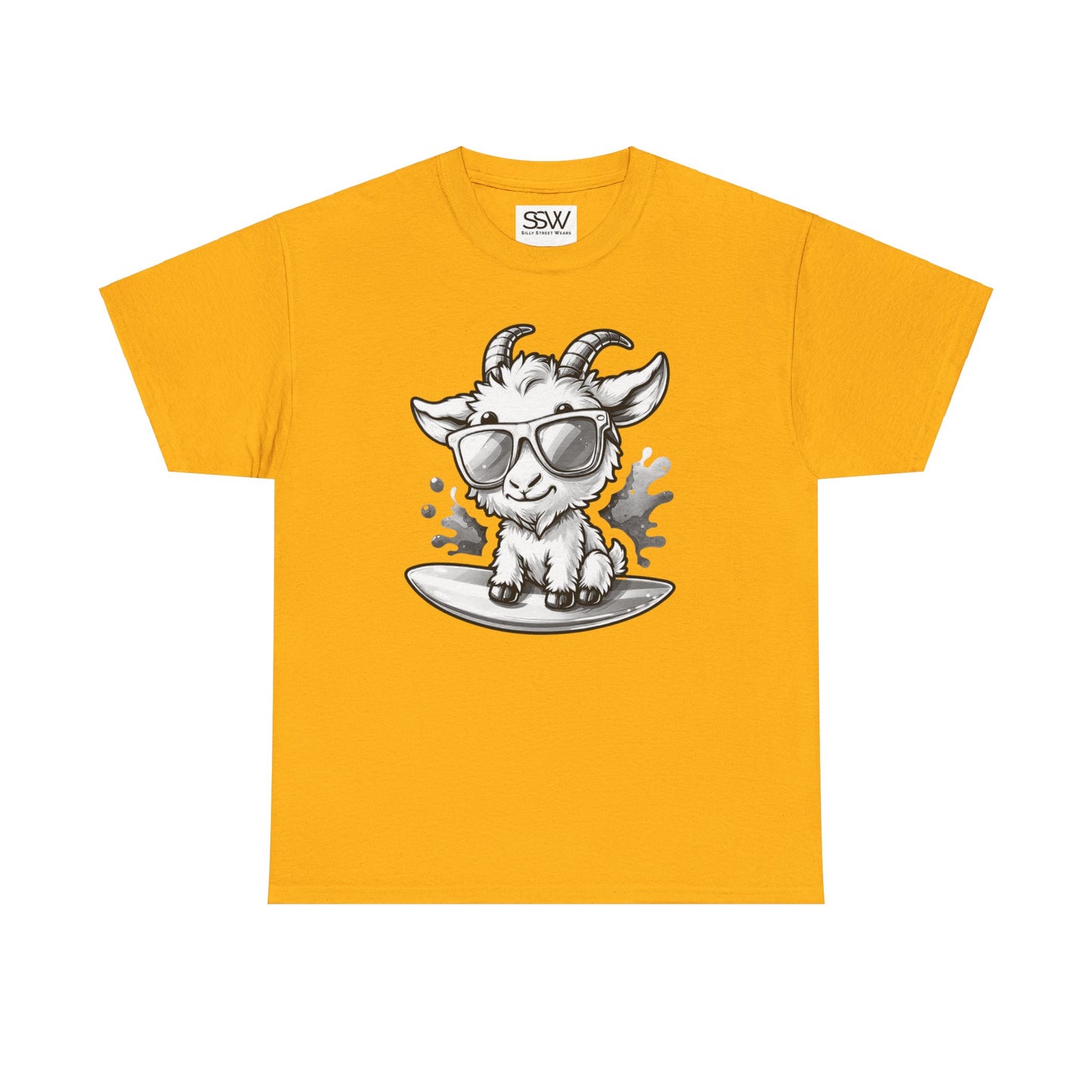 Beach Goat B&W Tee Shirt