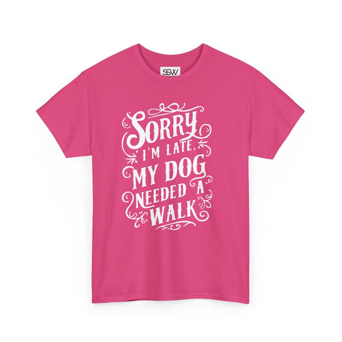 Dog Needed a Walk Casual T-shirt