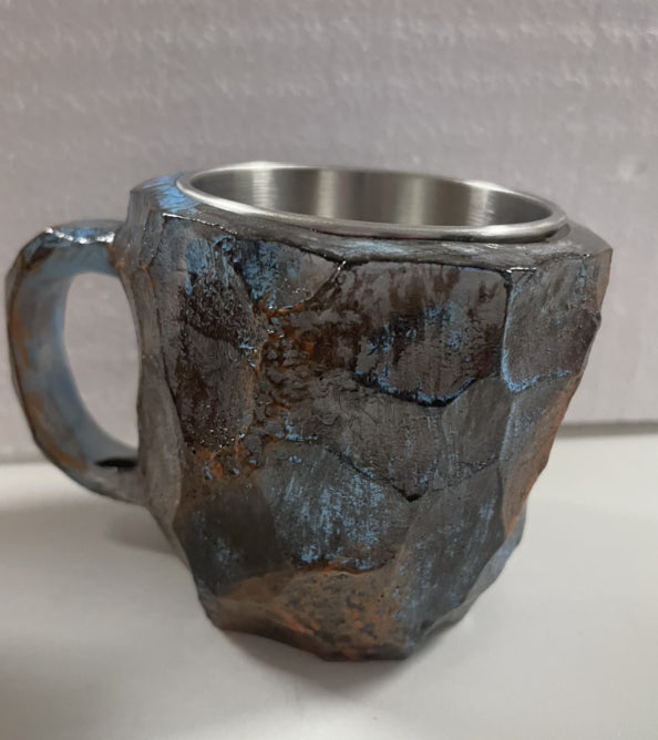 Mountain Rock Mineral Crystal Mug