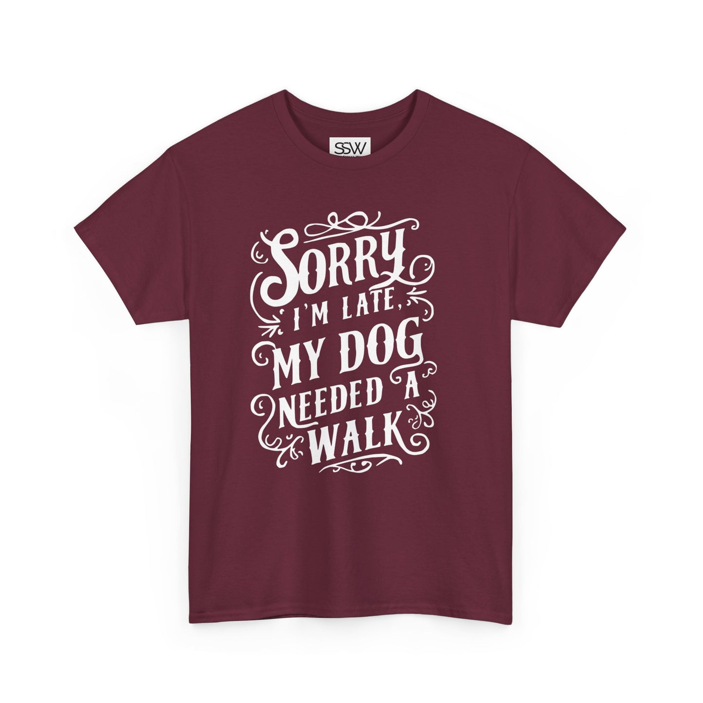 Dog Needed a Walk Casual T-shirt
