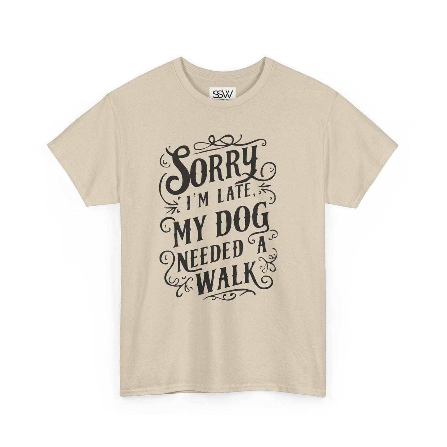 Dog Needed a Walk Casual T-shirt