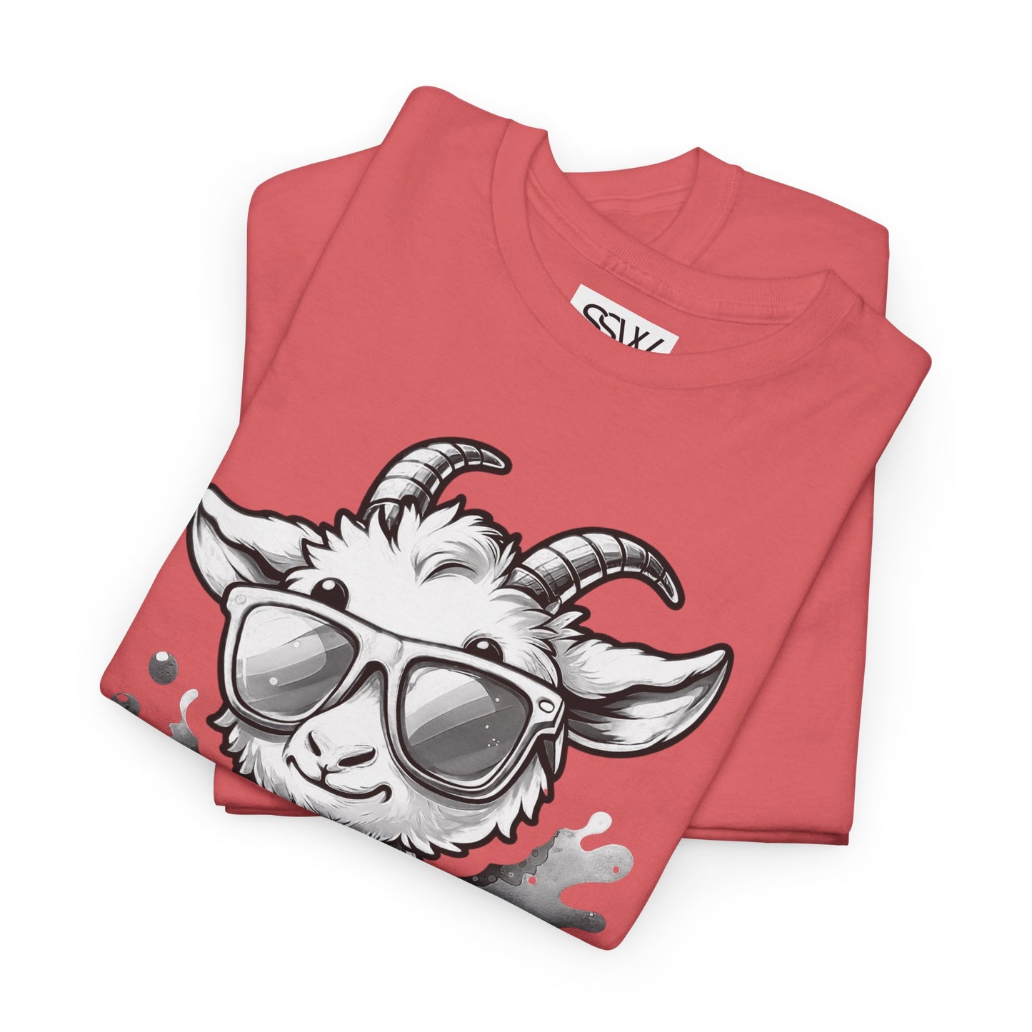 Beach Goat B&W Tee Shirt