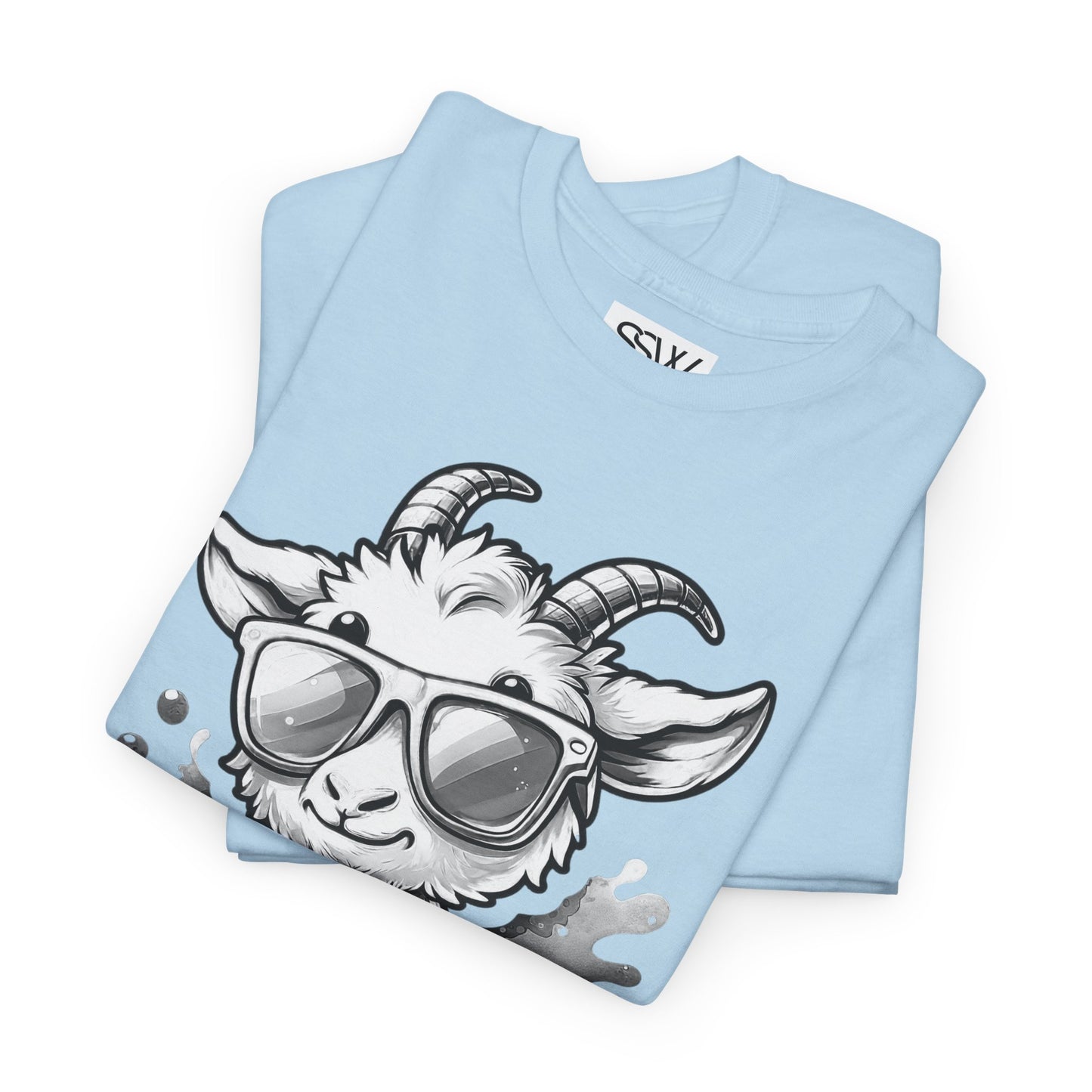 Beach Goat B&W Tee Shirt