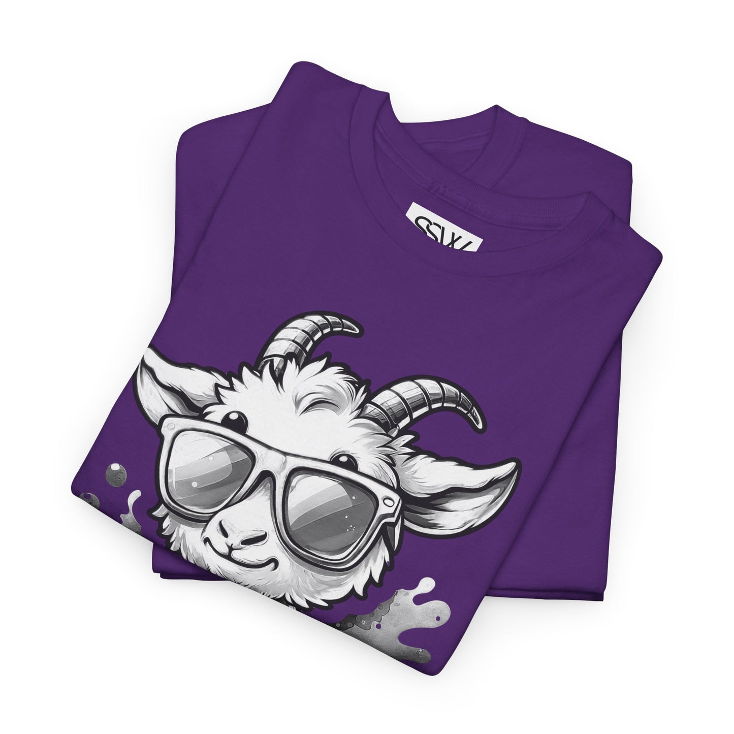 Beach Goat B&W Tee Shirt