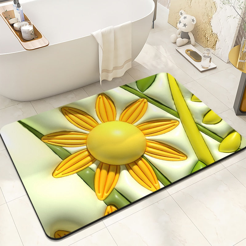 Vibrant 3D Illusion Mat