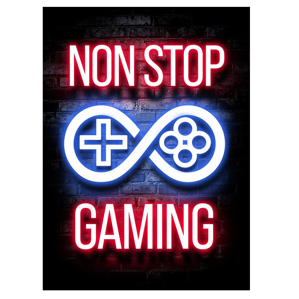 Gaming Art Poster Canvas Print