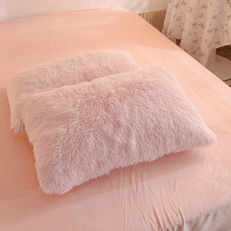 Luxury Durell Plush Duvet Cover Set